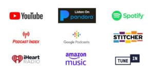 podcast station logos