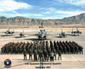 Group Photo of 57th Equipment Maintenance Squadron