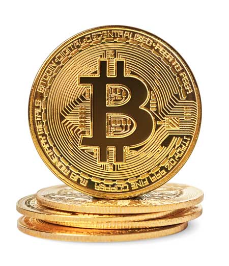 image of bitcoins