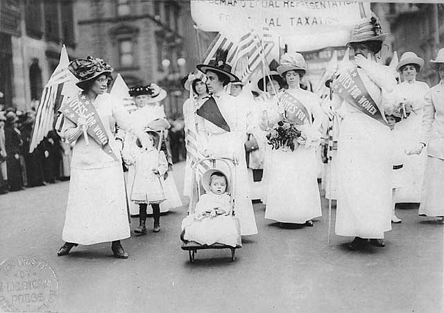 suffrage parade image