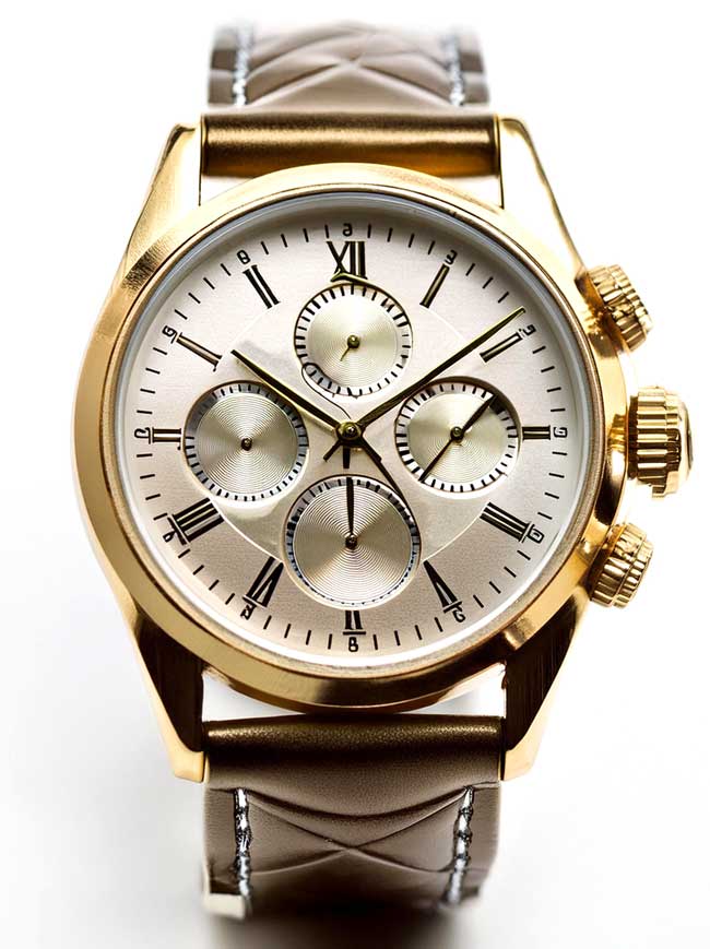 golden retirement watch