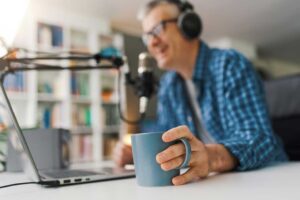 interview on podcast