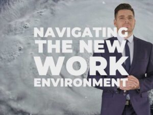 businessman in hurricane