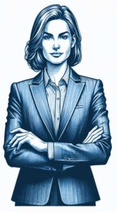 woman in business suit