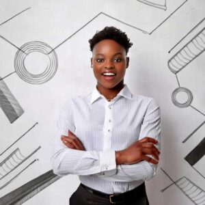 African American female Gen-x professional