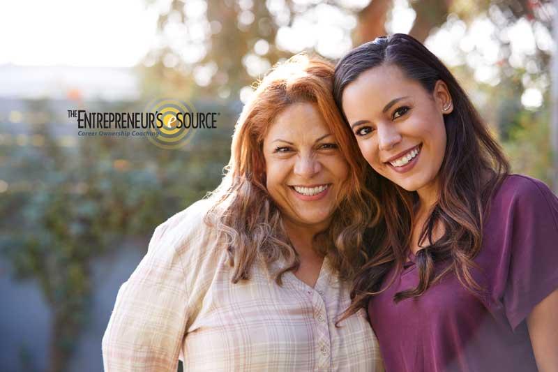 mother and daughter