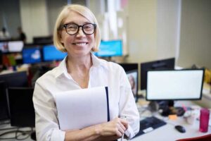 mature career female