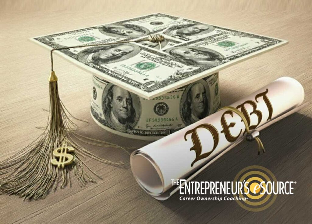 graduation cap made from dollar bills