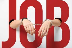 holding onto job