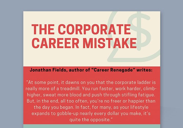 The Corporate Career Mistake